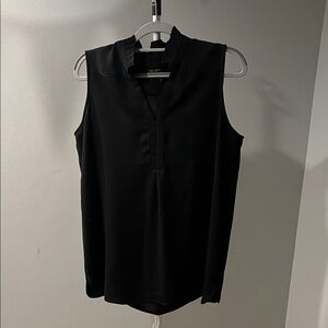 NIC+ZOE Black Sleeveless Blouse